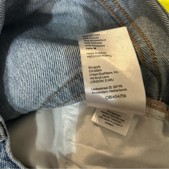 We the Free Women's Distressed Cutoff Jean Shorts Medium Wash Blue Size 29 - Picture 7 of 7